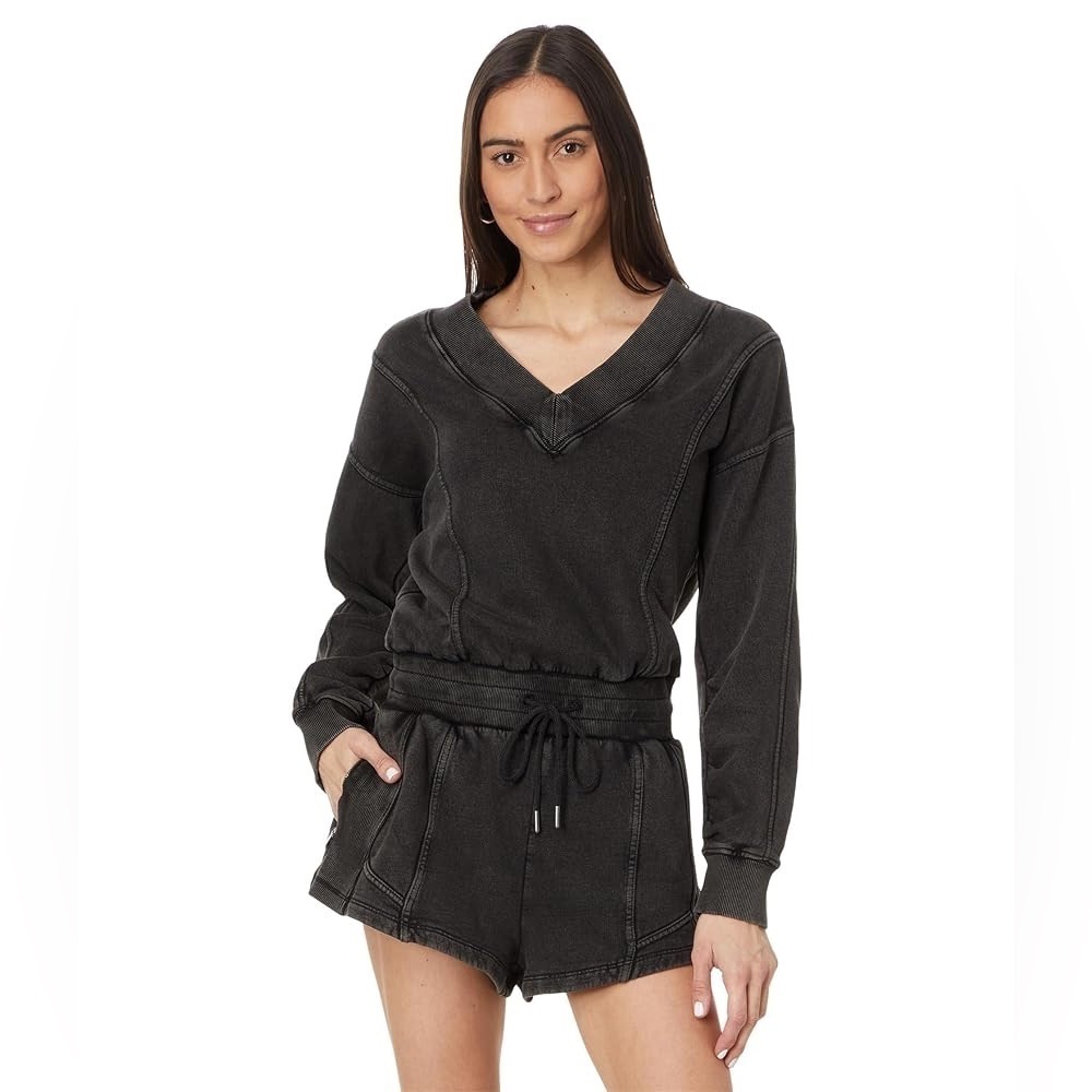 New Free People FP Movement Women's Intercept Romper size L